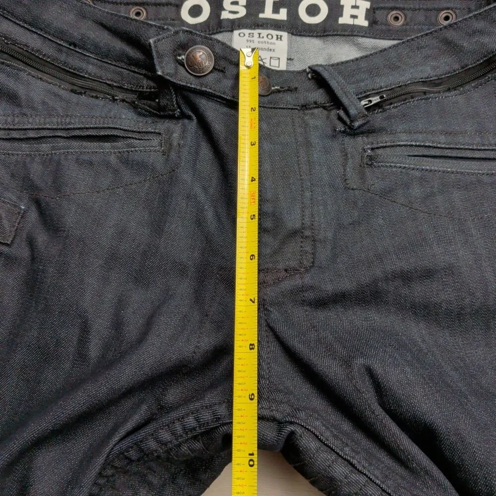 Osloh Jeans Mens 30x27 Blue Lane Trouser No 9 Pants Straight Cycling Biking‎